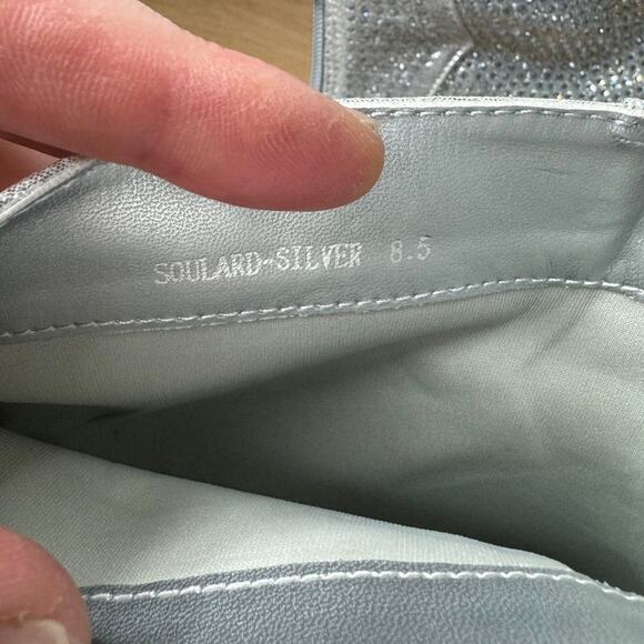 NEW Azalea Wang Stars Collide Soulard Bling Rhinestone Western Cowboy Boots - Picture 9 of 10